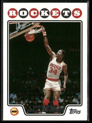2008-09 Topps #195 Hakeem Olajuwon