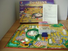 Jeu de société vintage retro DESTINS MB 1992 COMPLET
