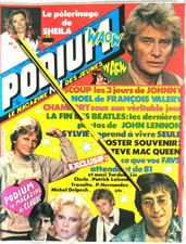 PODIUM NR. 107: SHEILA, SYLVIE VARTAN, ROMY SCHNEIDER, BRIGITTE BARDOT, LIO.