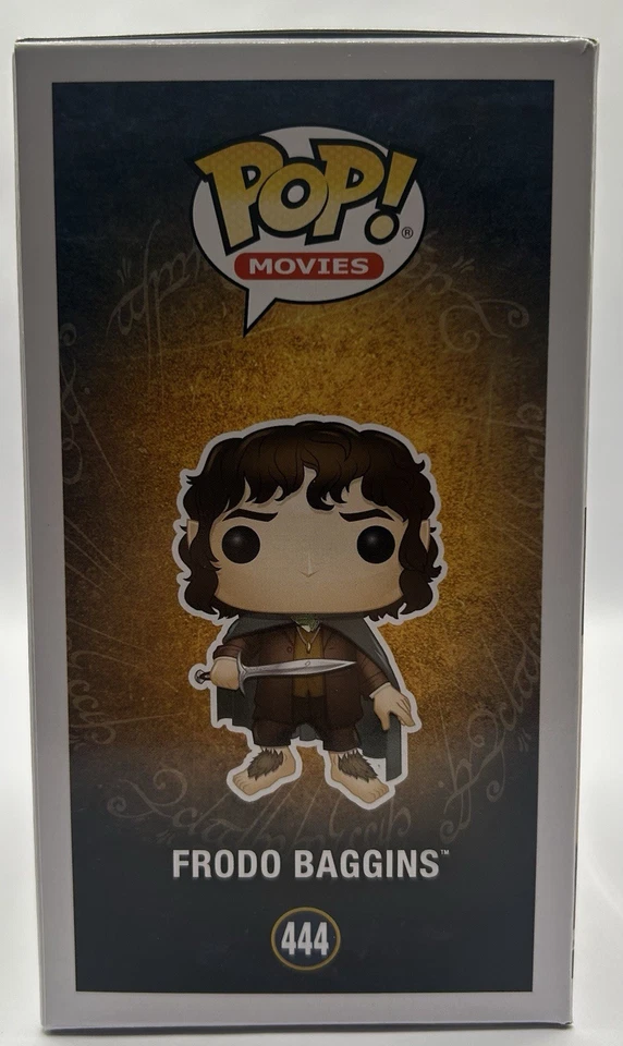 ELIJAH WOOD FIRMADO 444 FRODO BOLSOS SEÑOR DE LOS ANILLOS FUNKO - CERTIFICADO DE AUTENTICIDAD JSA Foto 4 de 4