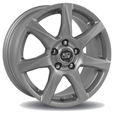 ALUFELGE MSW MSW 77 FUR VOLKSWAGEN POLO I, II, III, IV 5X14 5X100 MATT DARK GRE