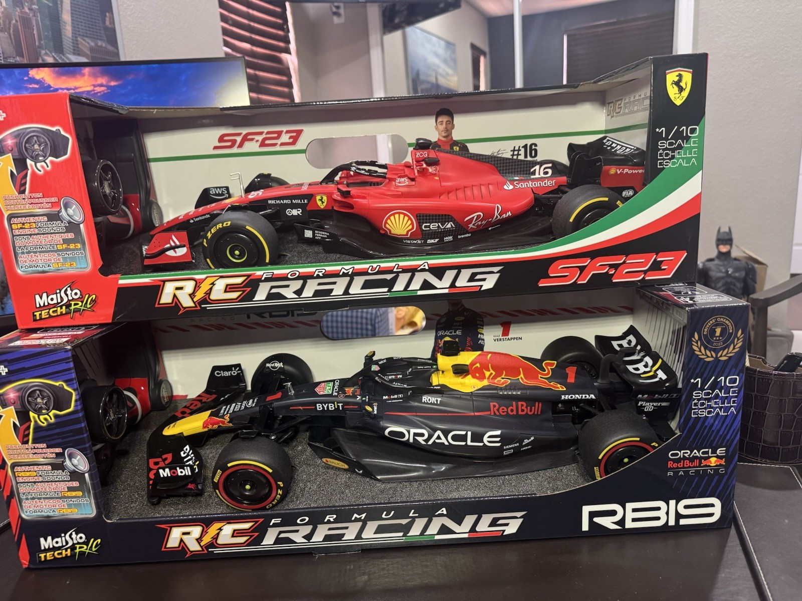 F1 Racing Rc Car Ferrari and Red Bull Formula 1 F1 Racing RC Car Maisto 1:10 | eBay