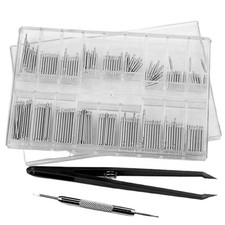 144 Pieces Watch Band Pins, Stainless Steel Spring Bars for Watch Repair, Replac