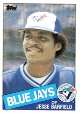 1985 Topps #24 Jesse Barfield Toronto Blue Jays