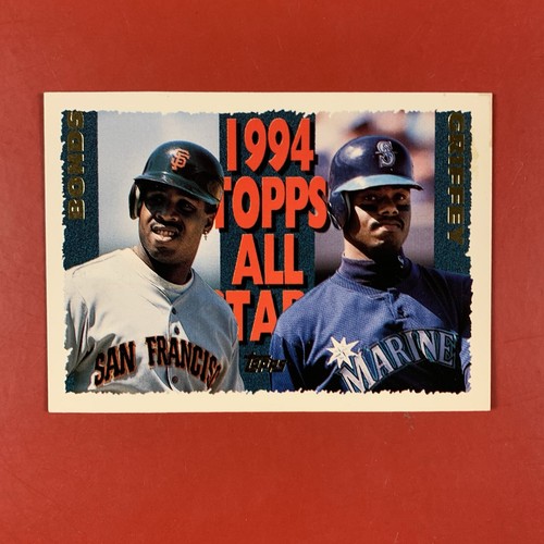 1995 Topps Baseball All-Stars Barry Bonds Ken Griffey Jr. card #388
