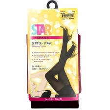 Star Power Spanx Center Stage Patterned Shaping Tights Deep Ruby Size A 2154