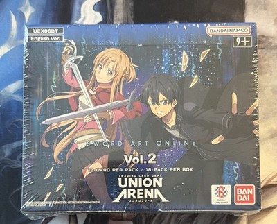 New Factory Sealed Union Arena Sword Art Online Vol.2  Booster Box