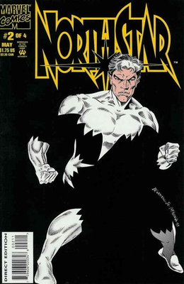 #ad Northstar #2 FN; Marvel Alpha Flight spin off w BagBoard $4.98