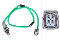 Hella 6PA358221-981 Lambdasonde 4-Pin 692Mm FüR A6 C6 Epica Lanos Talento City