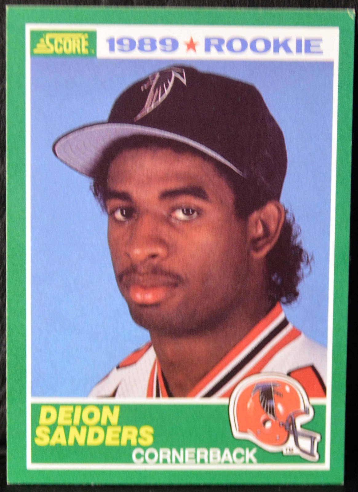 1989 Score #246 DEION SANDERS Atlanta Falcons NM Rookie RC