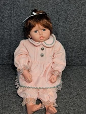 Vintage Artmark Baby Doll Chicago, Ltd Lifelike Vinyl W/ Original Outfit - HTF 