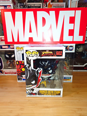 Funko Pop! Marvel Spider-Man: Maximum Venom Doctor Strange #602 Wackelkopffigur