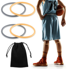 4Pcs Knee Strap Patella Tendon Support, Silicone Fine Patella Bands for Knee Pai