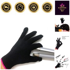Flexible Cotton Heat Resistant Glove for Safe Curling and Flat Iron Styling
