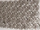 40 Olympic Art Round 1 Troy oz .999 Fine Silver  2 Tubes 20 Coins Bullion Fine