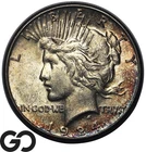 1924-S Peace Dollar, Better Date, Choice AU+