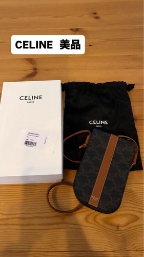 CELINE × Triomphe Canvas Shoulder Bag