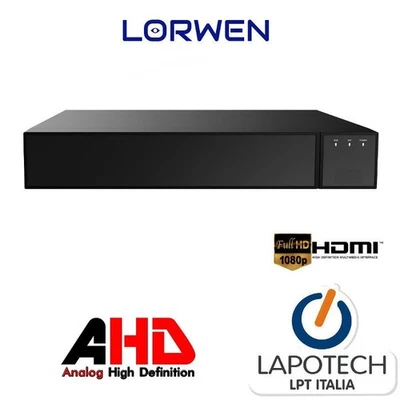 Lorwen DVR 4 ch XVR ibrido XVR5NE4C 9 8 canali IP AHD TVI CVI Hdmi NVR 5 Mpx - Immagine 1 di 4