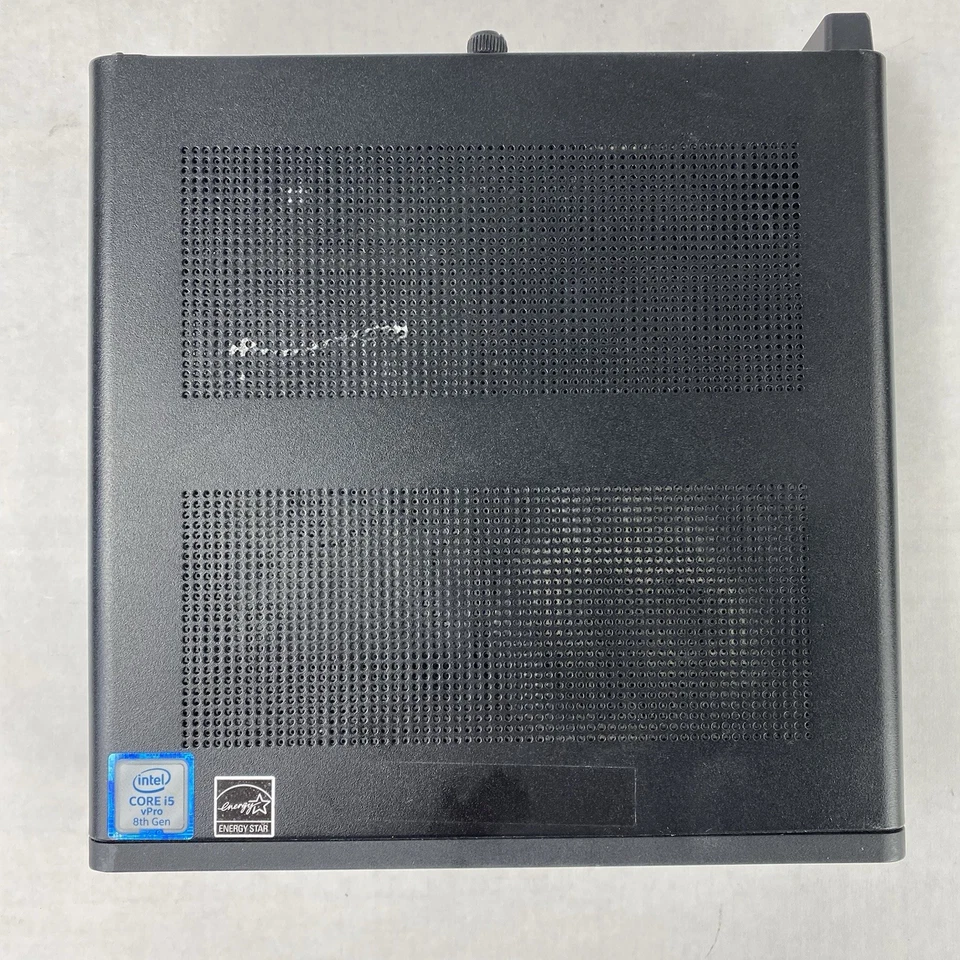 HP EliteDesk 800 G4 Micro Intel Core i5-8600 3,1 GHz 8 GB de RAM Sin HDD OS Cable de alimentación Foto 3 de 4