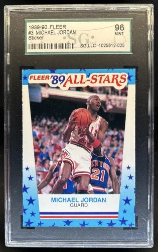Jordan 1989 Fleer Jordan #3