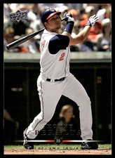 Jhonny Peralta 2008 Upper Deck #345 Indians MLB READ FREE SHIPPING AutographDen