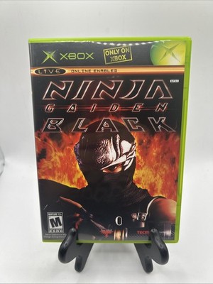 Ninja Gaiden Black Action Adventure CIB Microsoft Xbox With Registration Tested