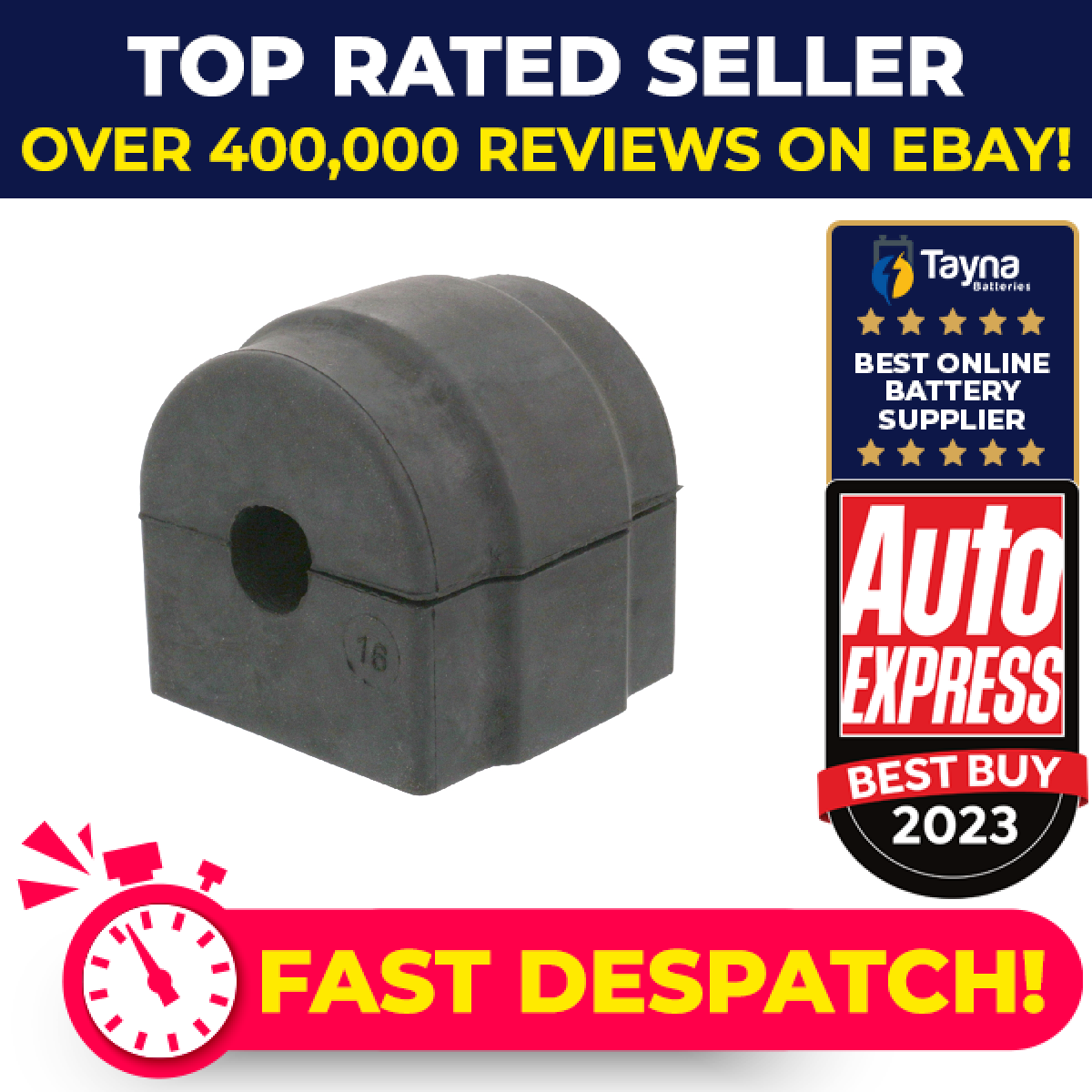 Anti Roll Bar Bush fits BMW 550 4.4 Rear Left or Right 09 to 17 Suspension Febi
