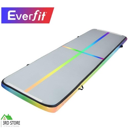 Everfit 4X1M Air Track Inflatable Tumbling Mat Gymnastics Yoga Mat - Picture 1 of 12