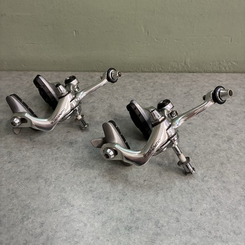 Vintage Shimano Dura-Ace BR-7400 Rim Brake Caliper Set Center Mount Si
