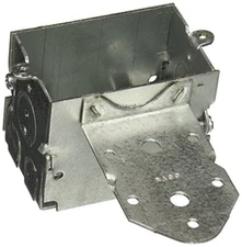 Hubbell Raco 522 2-1/2-Inch Deep Switch Electrical Box, Gangable with LB Stud 5/