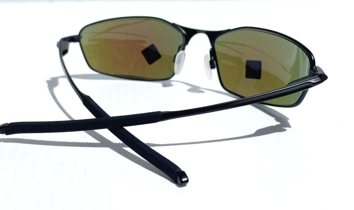 NEW Oakley WHISKER Satin Black PRIZM Sapphire Lens Sunglass 4141