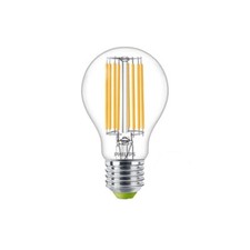 Image of Philips LED Filament GLS 4W (60W) ES E27 Clear, A Energy Rating, Warm White 2...