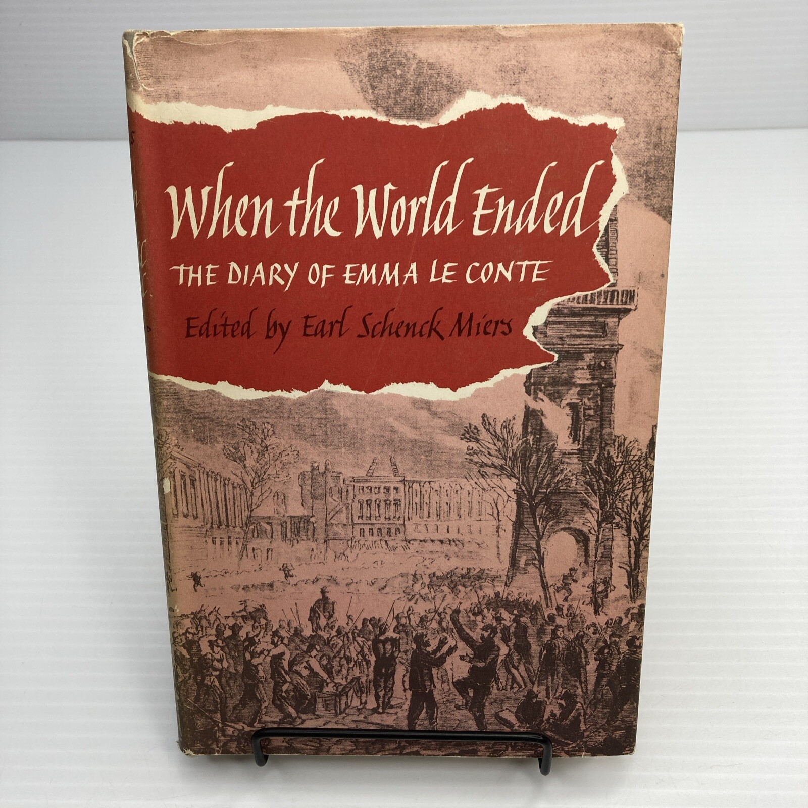 1957 Hardcover Civil War Diary of Emma LeConte - When the World Ended