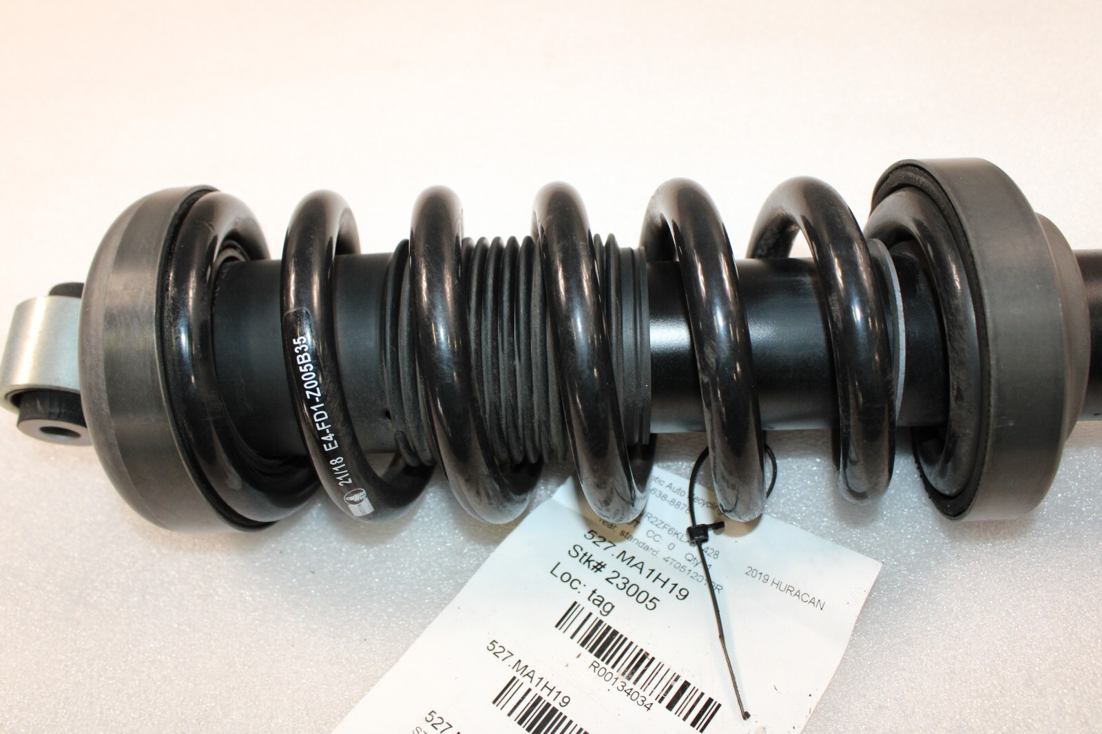 Lamborghini Huracan, LP580, 610, Rear Shock Absorber, Used, P/N 4T0512019R