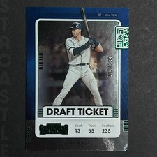 Joey Gallo 2021 Panini Contenders Draft Ticket Blue #37 Rangers /299 ⚾ Baseball
