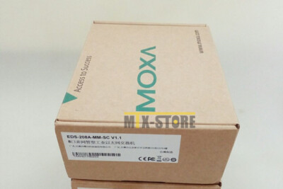 1PCS Brand new ones MOXA EDS-208A-MM-SC 2 Optical 6 Electric Ethernet Switch
