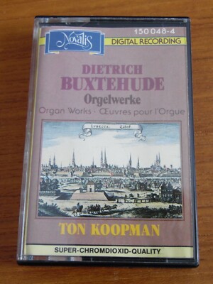 Vintage Dietrich Buxtehude Organ Works Ton Koopman 1500484 Classical Music casse