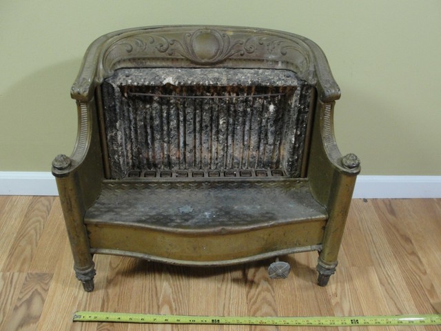 Kenmore Gas Space Heater Ceramic Metal Fireplace Insert 114