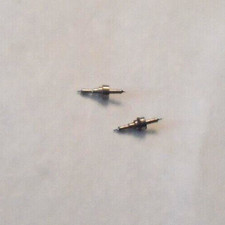 2 ELGIN 18 SIZE, 2659, BALANCE STAFF .256 LONG, SR P-14 --- BB-422