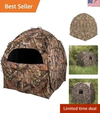 Compact Multi-Color Doghouse Blind with ShadowGuard for Ultimate Concealment