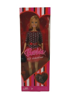 NEW Barbie XO Valentine Doll Cat Heart Love HLD VTG 2007