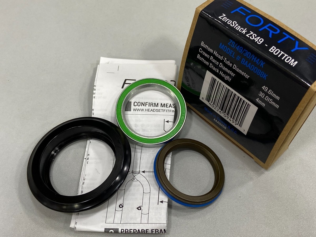 Cane Creek 40-Series Headset Zero Stack ZS49/30 - Bottom (Black