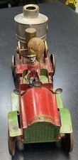 Vintage Antique DAYTON SCHIEBLE Hillclimber Pressed Steel Fire Truck Pumper