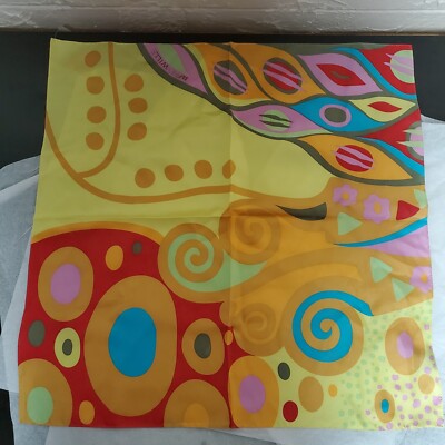 Frey Wille Multi-Colored Silk Scarf 21''x21''
