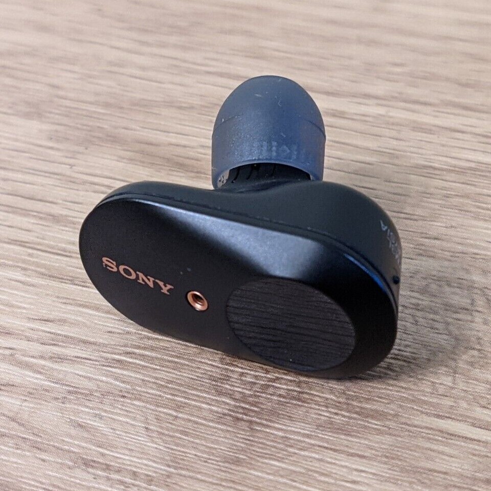 Left ear ONLY Sony WF-1000XM3 wireless headphones Bluetooth earbuds (black) L