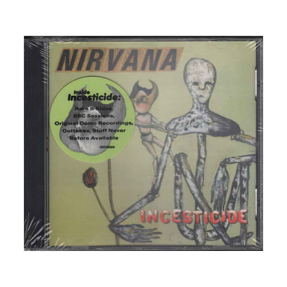 Nirvana CD Incesticide / Geffen Records GED24504 Sealed