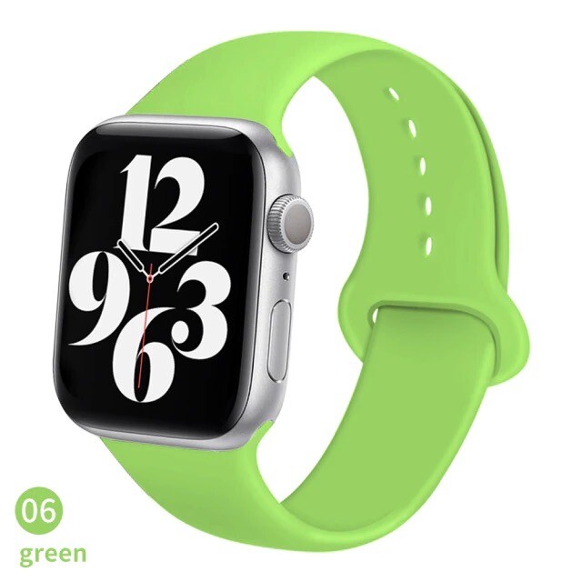 Cinturino silicone per orologio apple watch SE misura