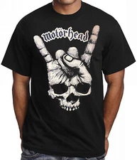 MotorHead Vintage Rock Black T Shirt