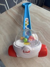 Fisher-Price Classic Corn Popper Walk & Push Toy Colorful Fun