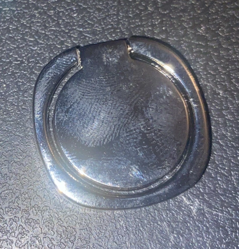 Telefon Halterung Aus Metall Mit 360° Ring Ausführung, Gold Oder Schwarz Neu - Bild 3 von 4